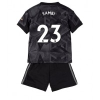 Dres Arsenal Albert Sambi Lokonga #23 Gostujuci za djecu 2022-23 Kratak Rukav (+ kratke hlače)
